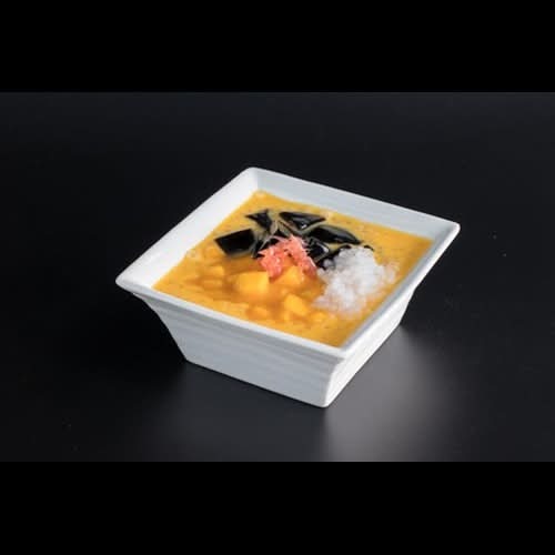 Black Grass Jelly with Golden Sago Mixed 楊枝甘露仙草